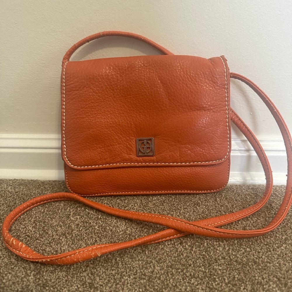 Giani Bernini Burnt Orange Crossbody